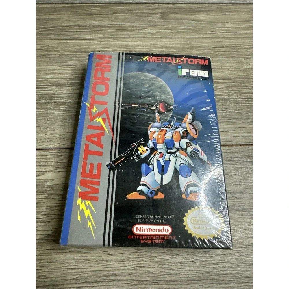 Metal Storm CIB Complete In Box AUTHENTIC (Nintendo Entertainment System,‎ 1991)